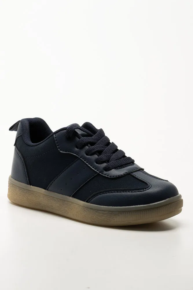 Running Shoes Guarantee Court Sneakers Navy