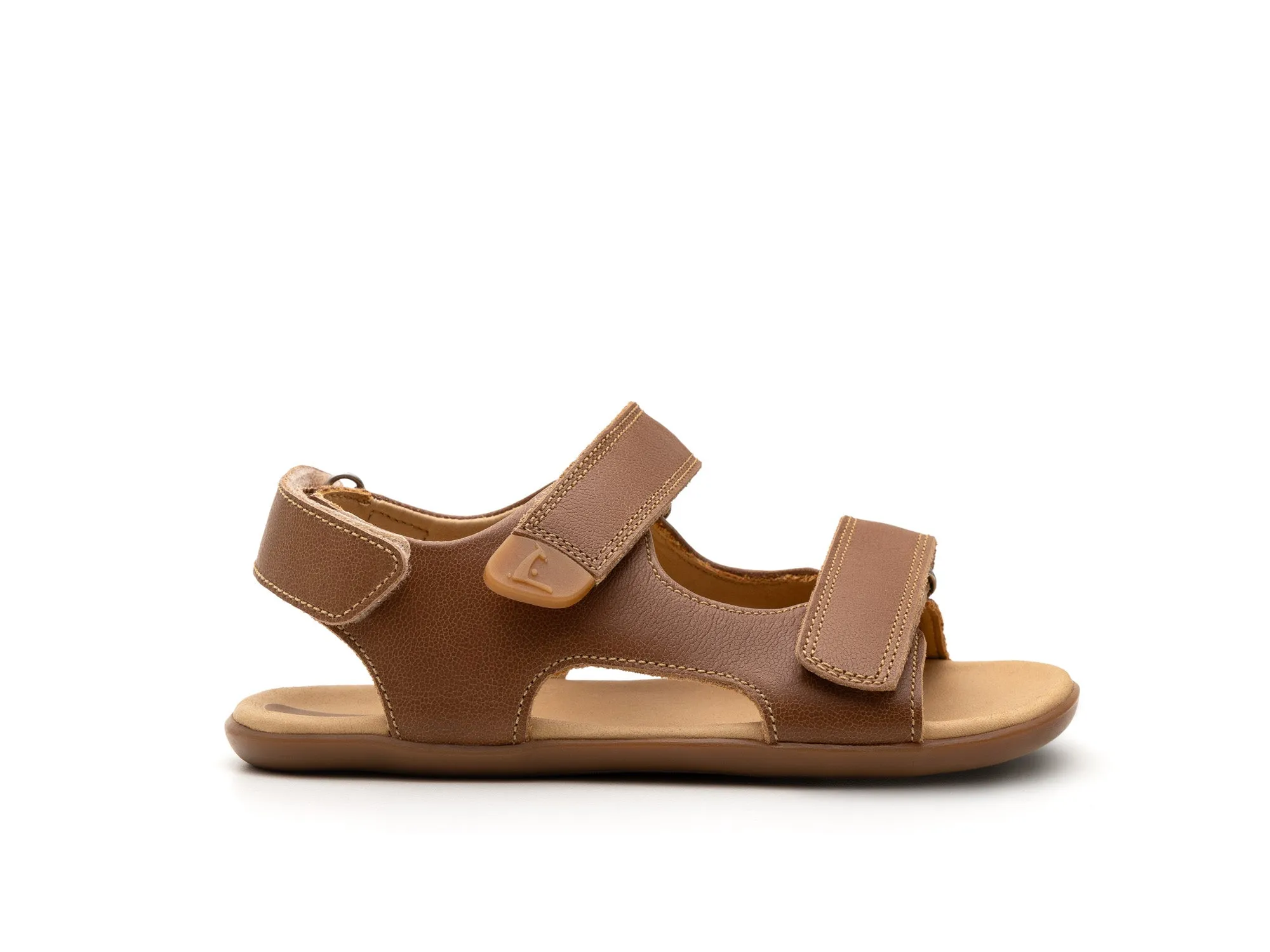 Kenneth Cole Reaction Sandals Tip Toey Joey Boy's And Girl's Explorer Sandals - Whisky