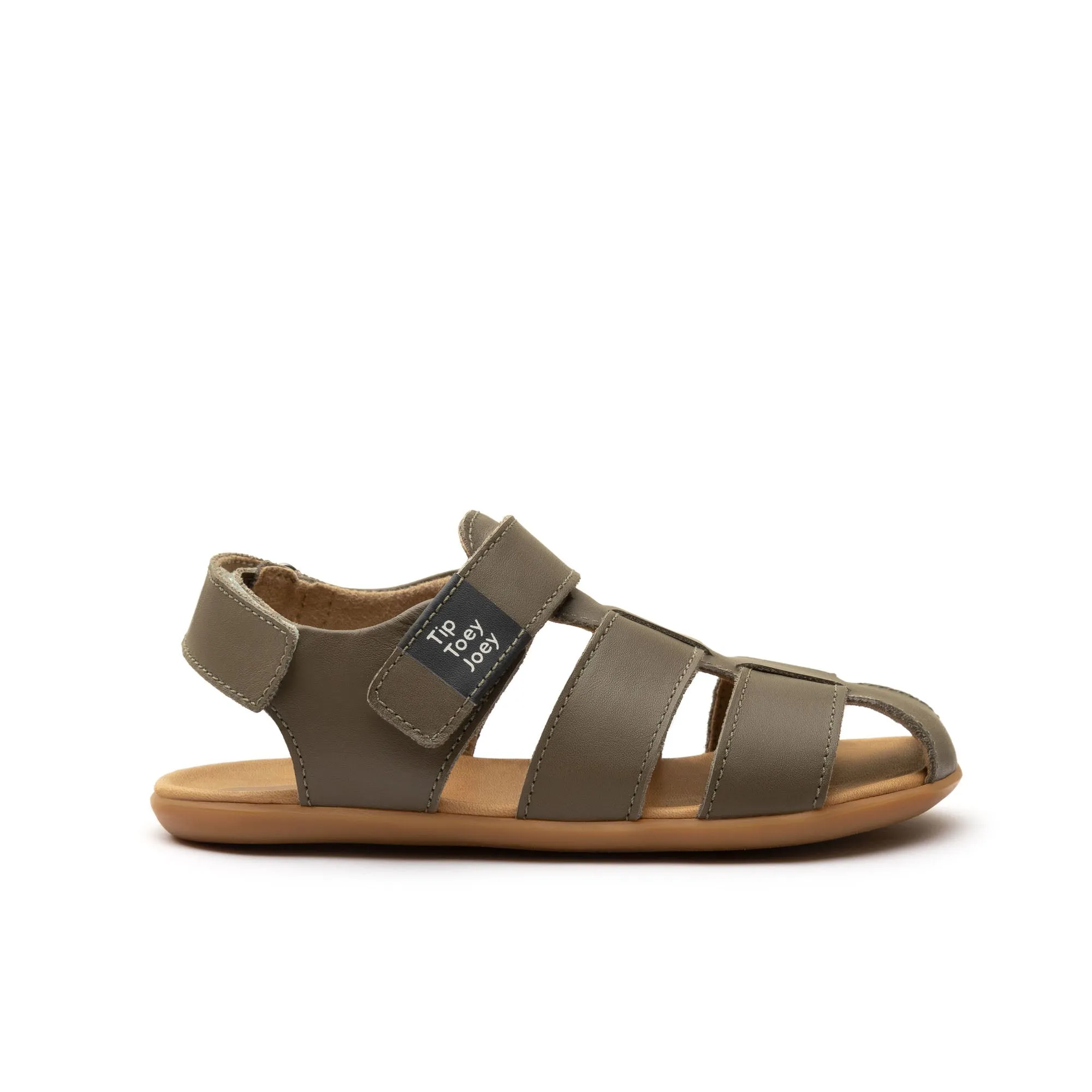 Eastland Sandals Tip Toey Joey Boy's and Girl's Sand Sandals - Mineral Green