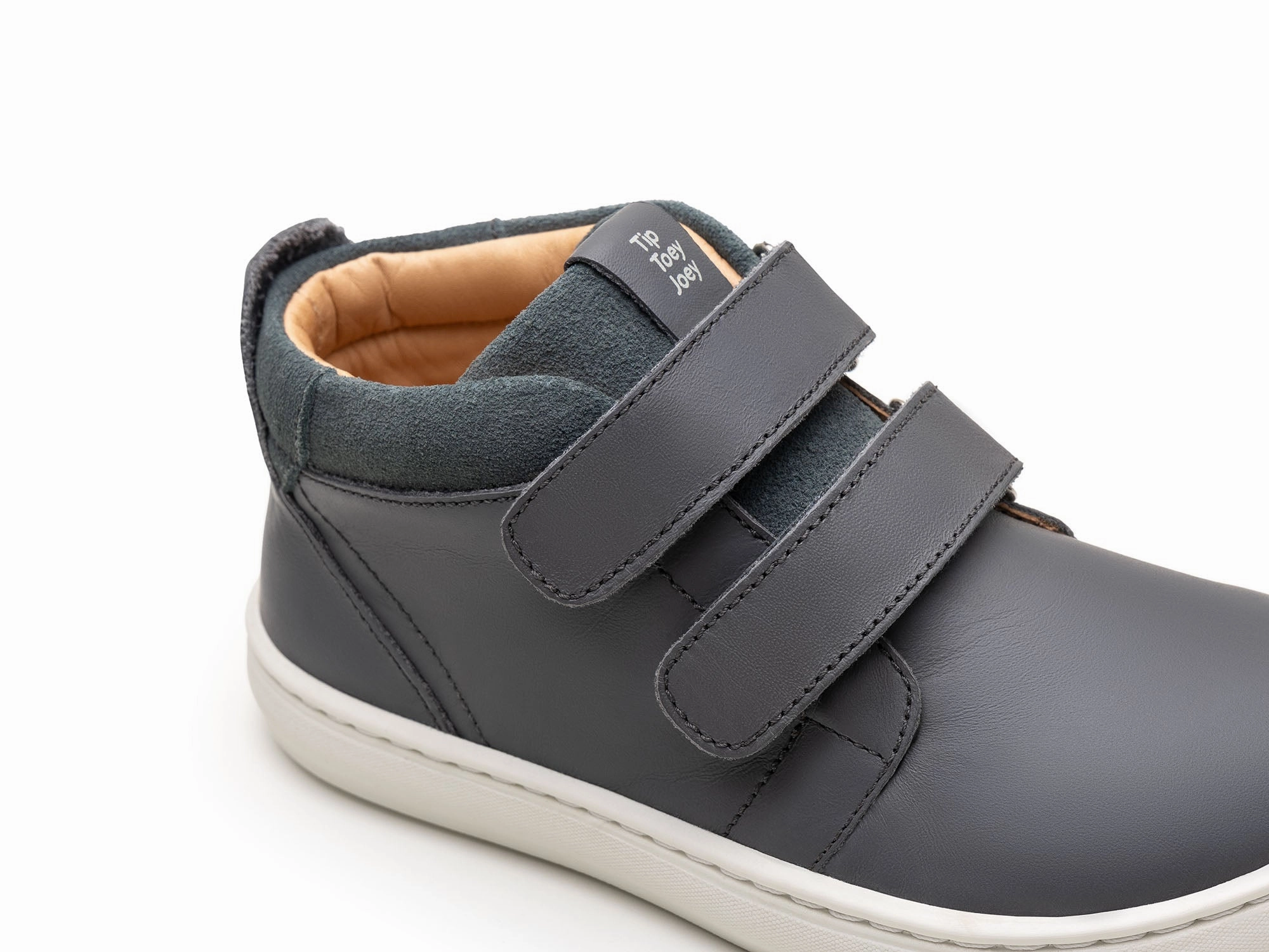 Tip Toey Joey Boy's Cascade Boots - Slate Blue / Urban Blue Suede Boots Wide Ankles