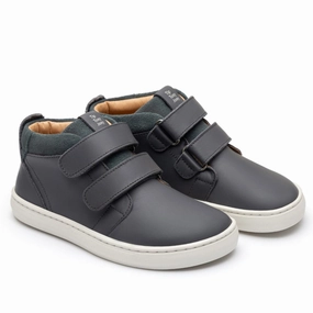 Boots Square Toe Near Me Tip Toey Joey Boy's Cascade Boots - Slate Blue / Urban Blue Suede