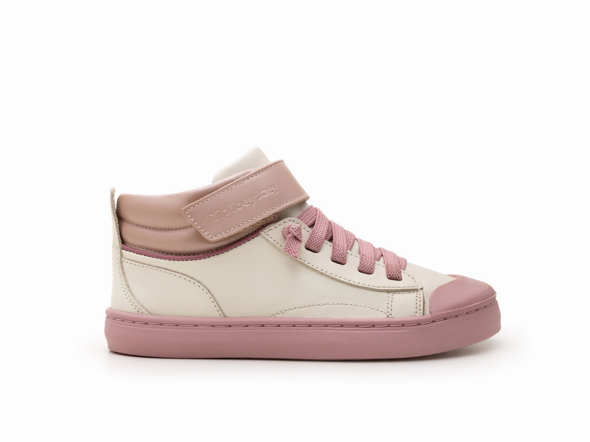 Tip Toey Joey Girl's Peak Sneakers - Tapioca / Pink Dream Pink Rick Owens Sneakers