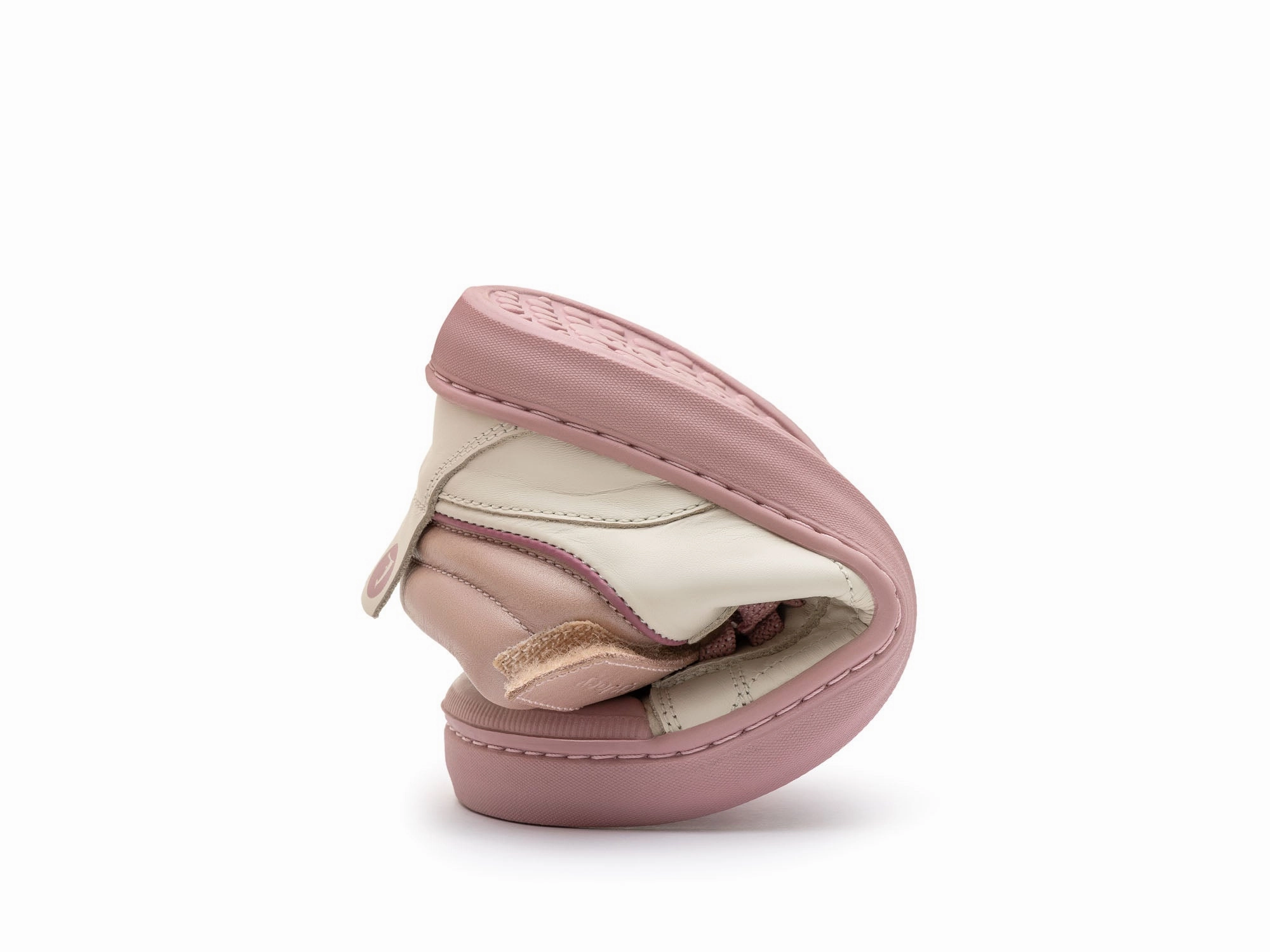 Kobe Bryant Sneakers Tip Toey Joey Girl's Peak Sneakers - Tapioca / Pink Dream