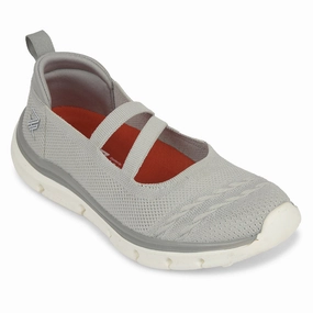 Fila Fulcrum 3 Training Shoe Leap7x Light Grey Sports Non Lacing Walking Shoes For Women BUZZ By Liberty