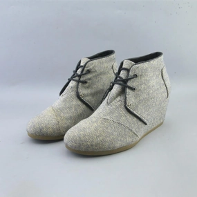 Suede Heel Knee High Boots TOMS .