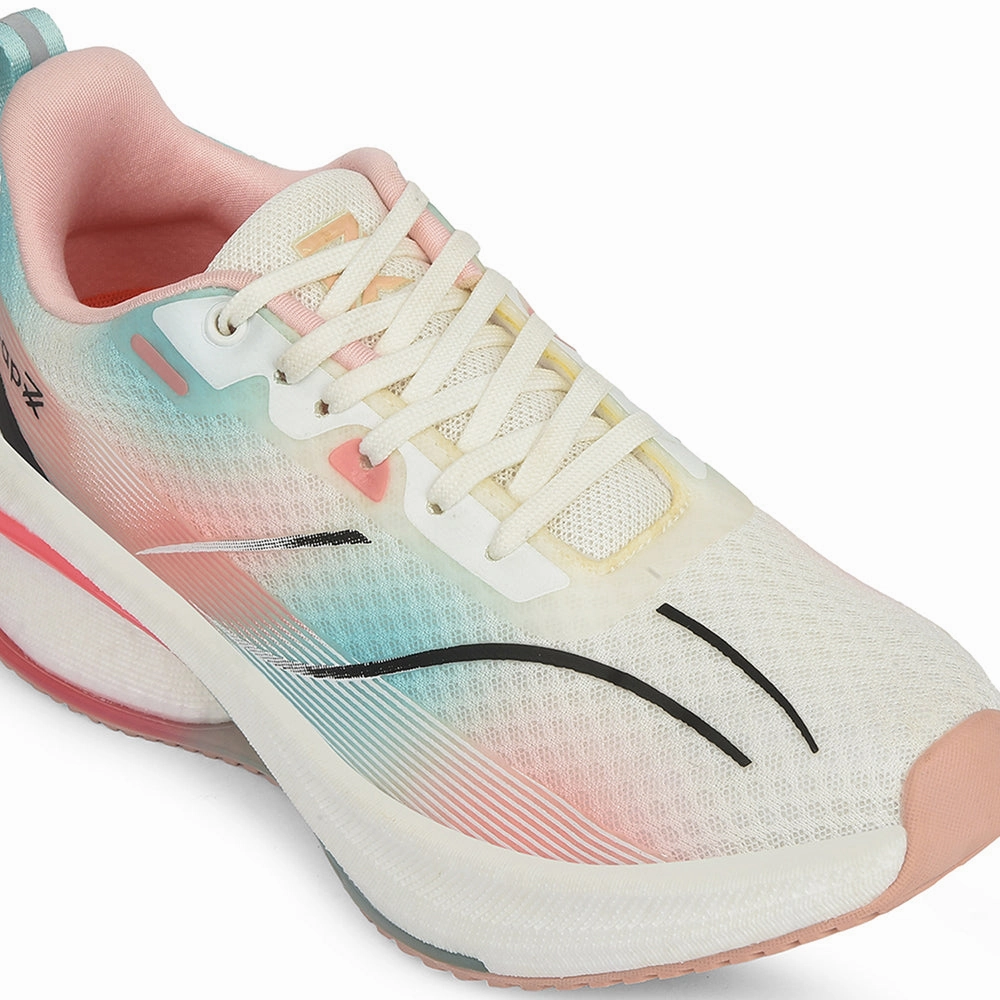 Vans Trainer Shoes Leap7x Peach Sports Lacing Running Shoes For Women ARMENIA By Liberty