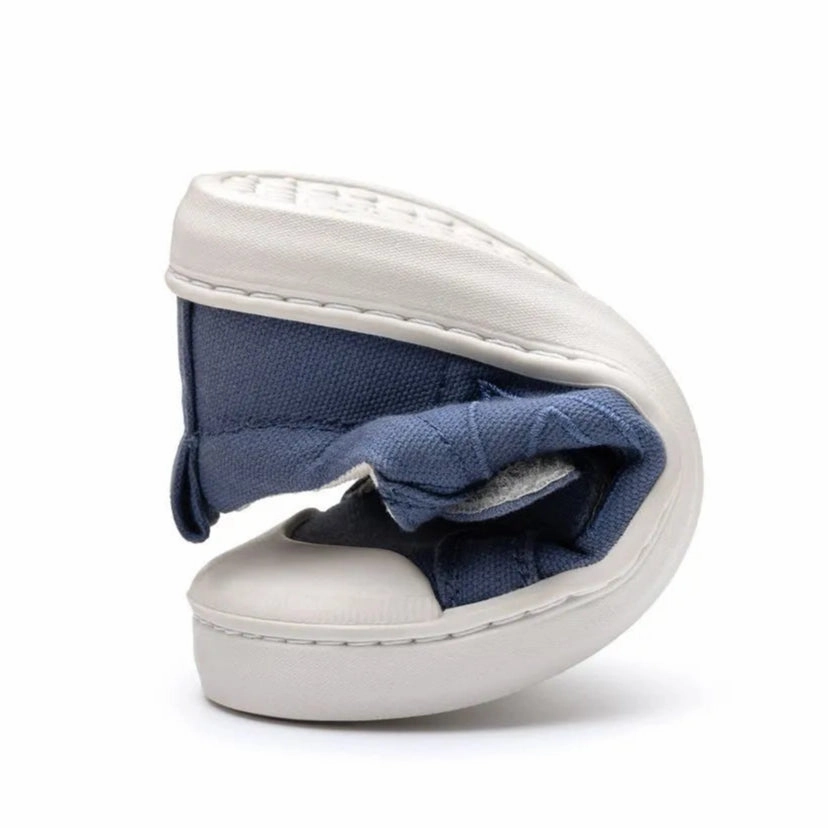 Tip Toey Joey Boy's Ramp Green Sneakers - Lona Azul Klein Sneakers Wu Tang