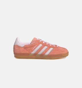 Gazelle Indoor Womens Lifestyle Shoe - Clear Pink/Gum Gym Training Shoes