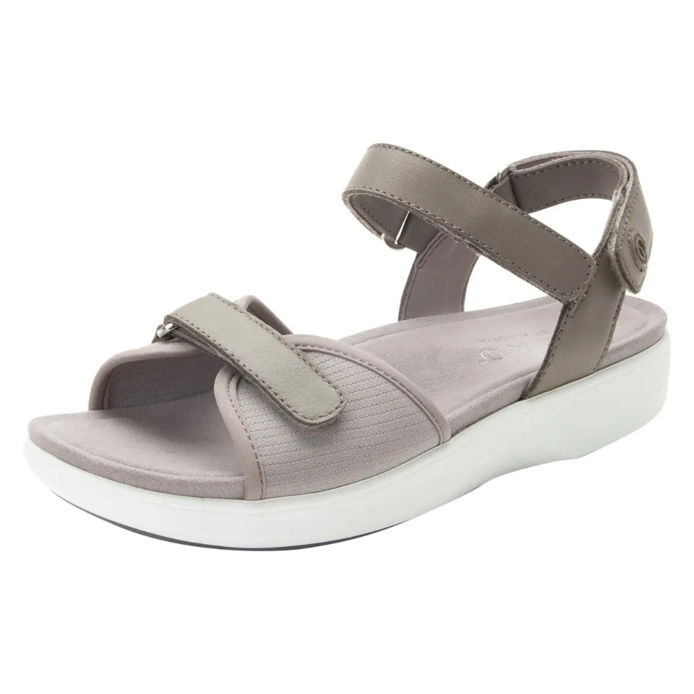 Traq By Alegria Qali Grey Sandal (Women's) Trendy Sandals 2025