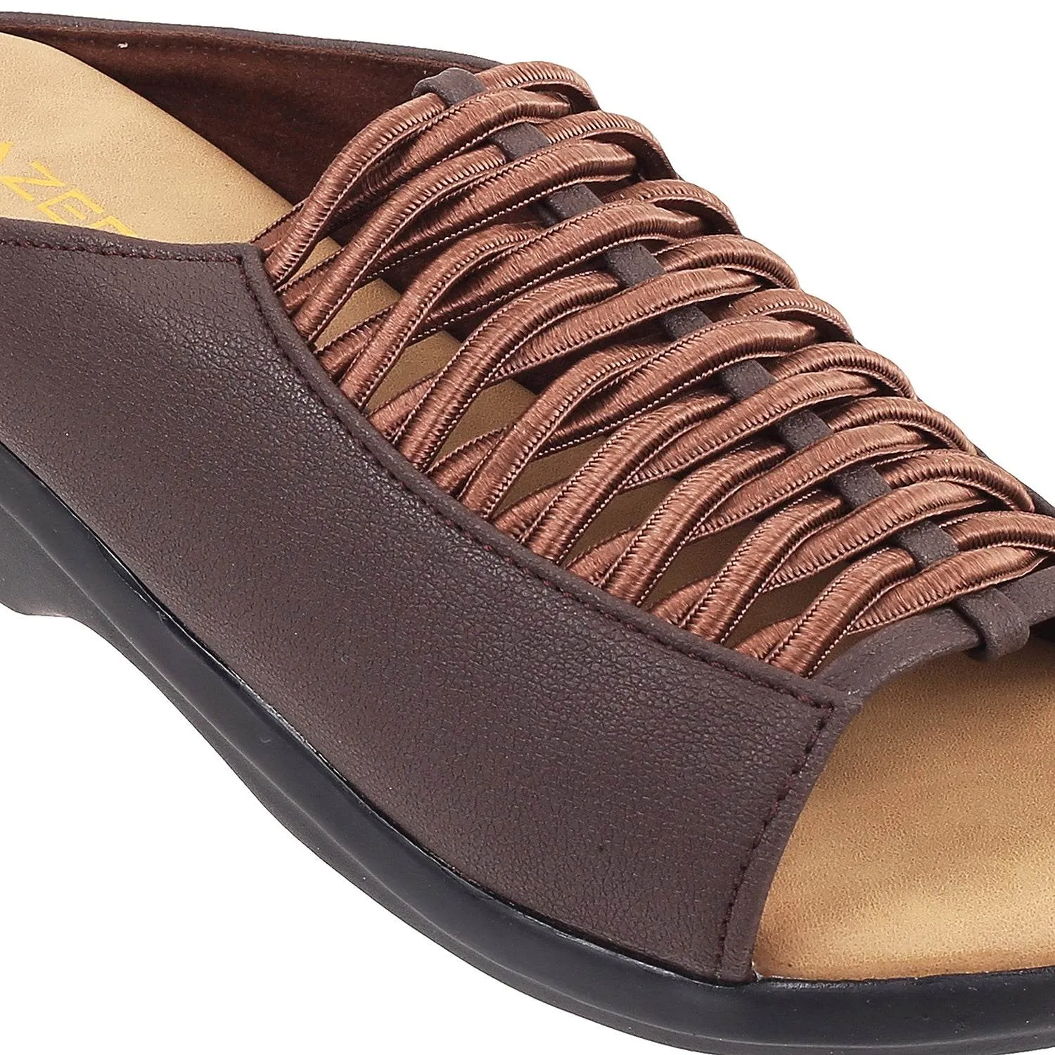 Women's Woven Slip-On Wedge Sandals (1407) Sandals La Toc Location