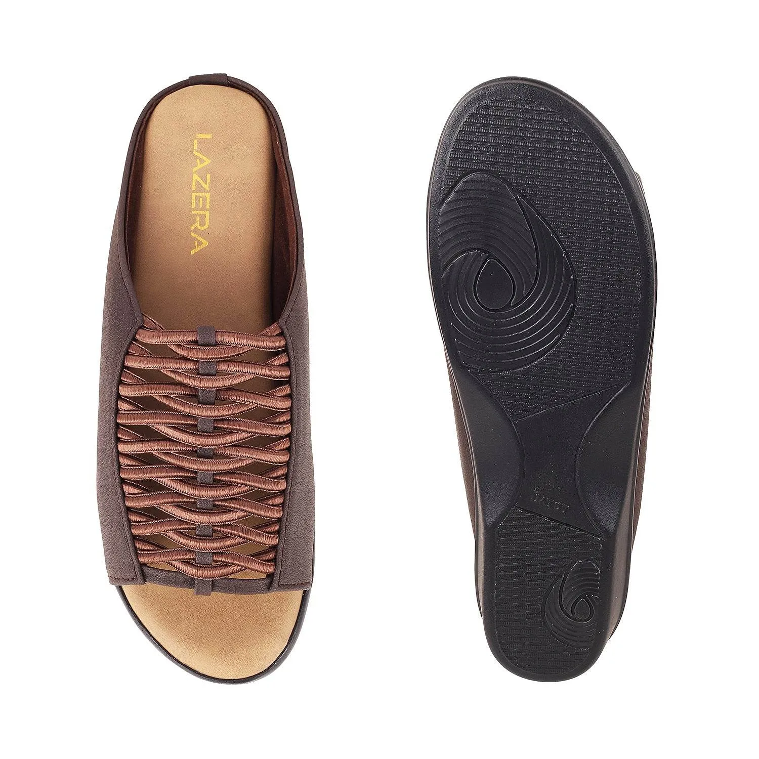 Dune Sandals Women's Woven Slip-On Wedge Sandals (1407)