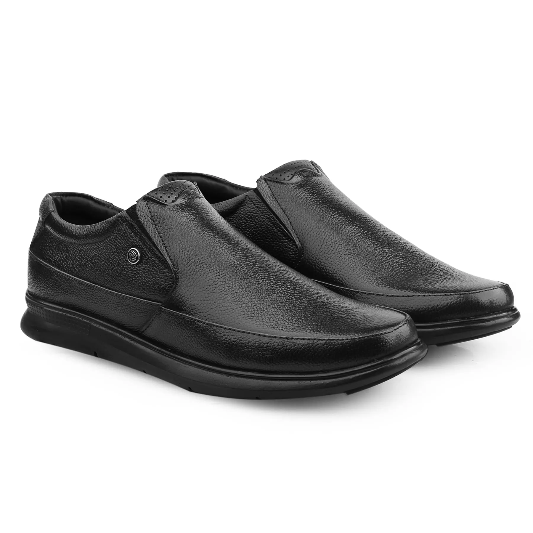 Fluffy Slip On Shoes Bacca Bucci Leather Office Slip-ons Formal Shoes | UK- 06 to 14