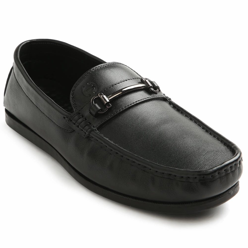 Healers Black Casual Loafers For Men S201-01 By Liberty Kids Loafers