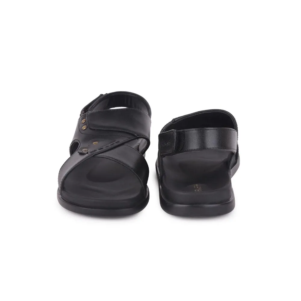 Good Sandals Healers Casual Black Sandal For Men DANVER-E By Liberty