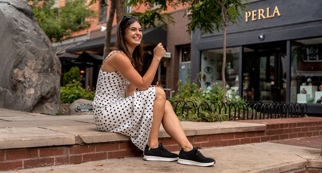 Cute Platform Sneakers Tsavo W 2.0 Black