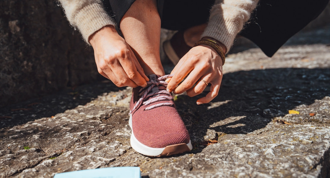 Distressed Sneakers Tsavo W 2.0 Wool Wine