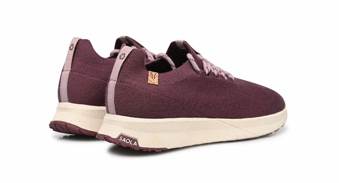 Tsavo W 2.0 Wool Wine Support Sneakers