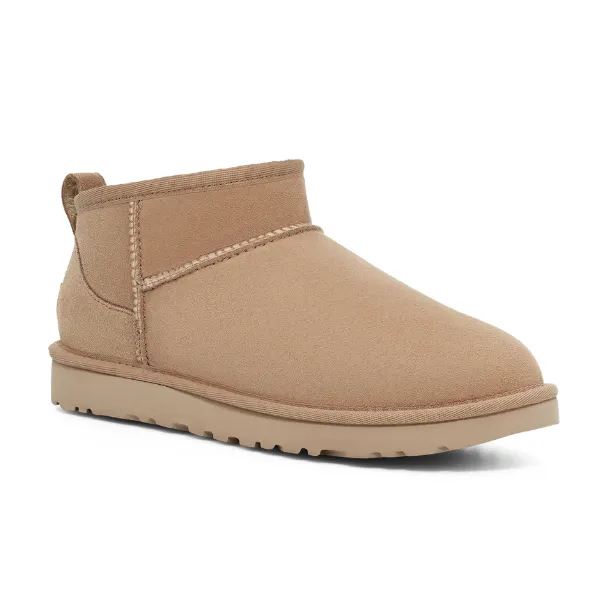 UGG Women's Classic Ultra Mini Sand Ugg Bailey Boots