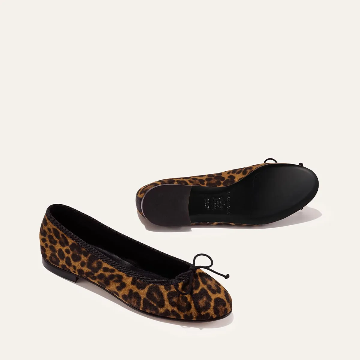 The Demi - Leopard Suede Target Shoes Flats
