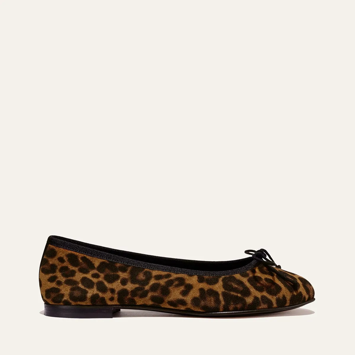 Flat Shoes With Thick Soles The Demi - Leopard Suede