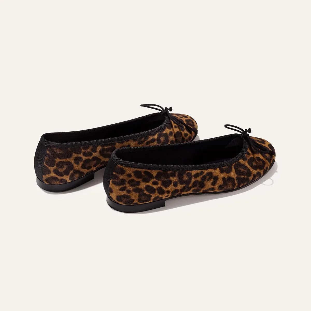 Flat Tabi Shoes The Demi - Leopard Suede