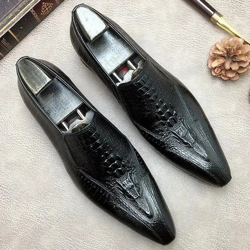 Slip On Mufflers Slip On Sneakers Slip On S Men  Dress Shoes -  Ucello Pointed Toe Leather Shoes