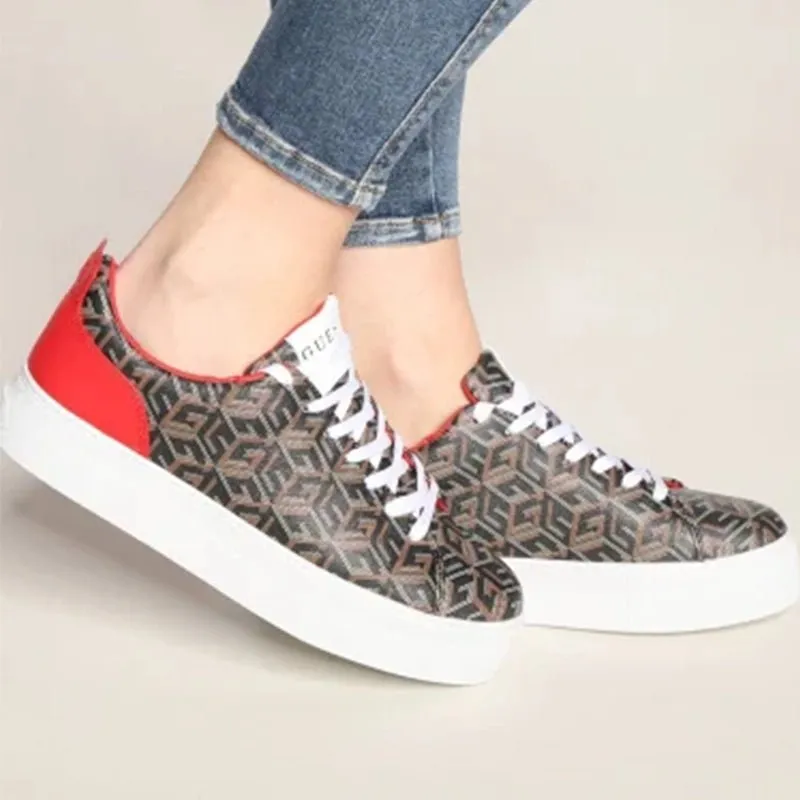 GUESS Giaa Sneakers Women - BEG Sneakers Velcro