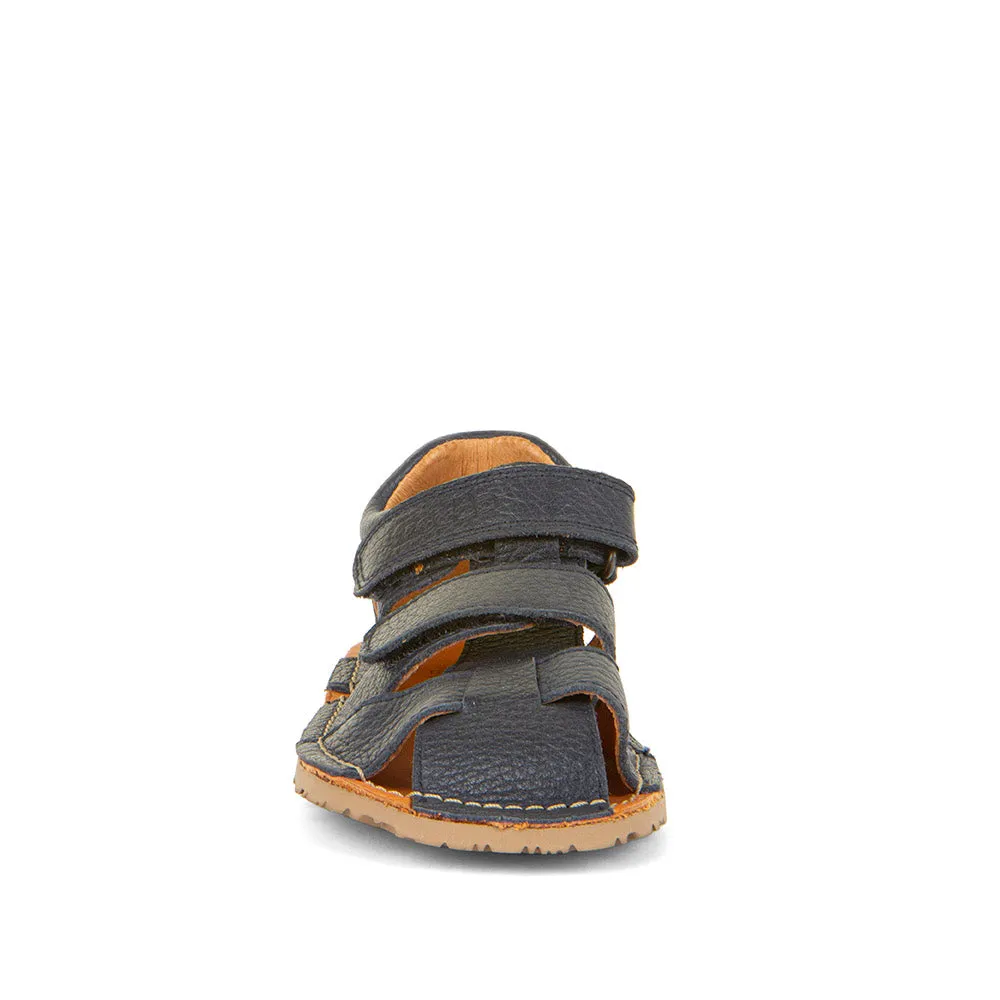 Froddo Boy's Barefoot Flexy Avi Sandals - Dark Blue 80s Sandals