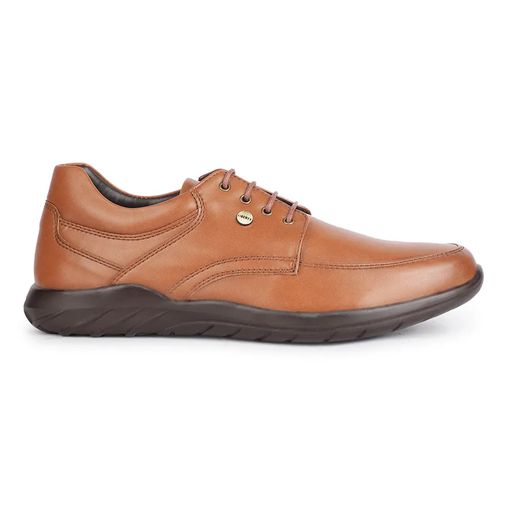 Fortune Formal Tan Lacing Shoes For Men BENTLICK-E By Liberty Matching Dress Shoes And Belt