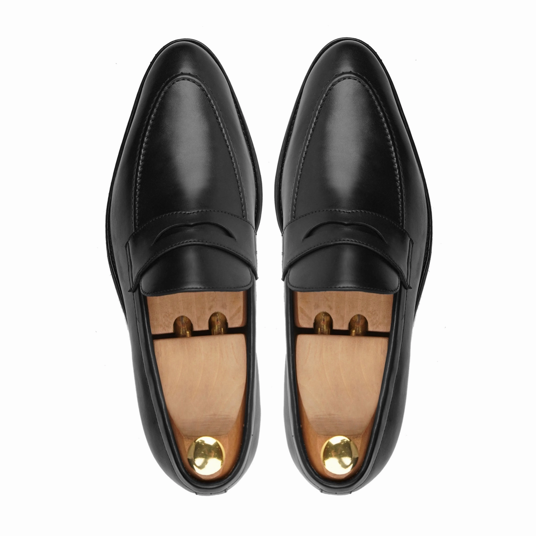 Loafers With Or Without Socks TED - BLACK LOAFER