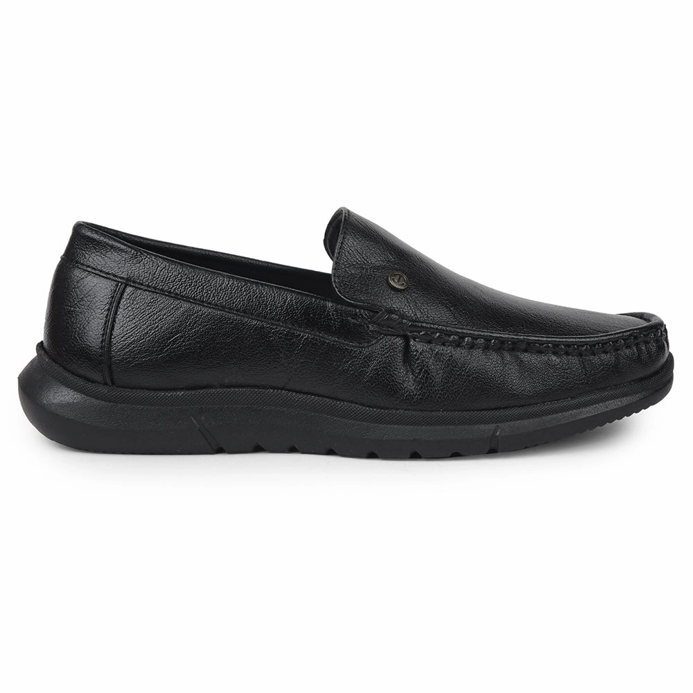 Healers Black Formal Loafers For Mens VSL-3 By Liberty Steve Madden Lando Loafers