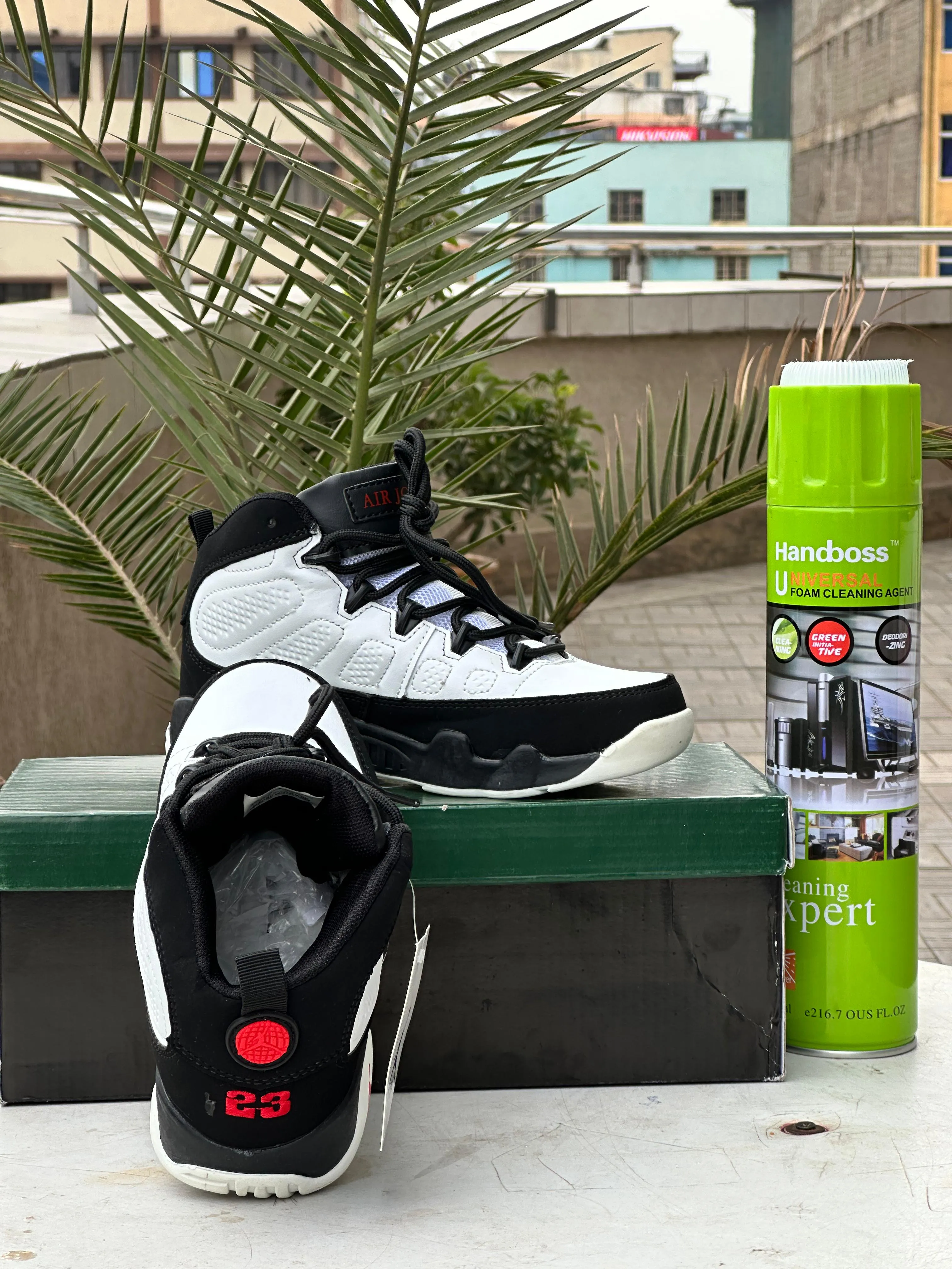 Breast Cancer Sneakers Air Jordan 9 Retro Kids  White/Black