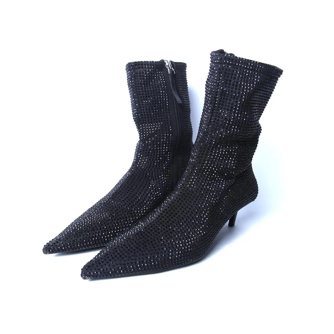 ZARA. . Ankle High Heel Boots