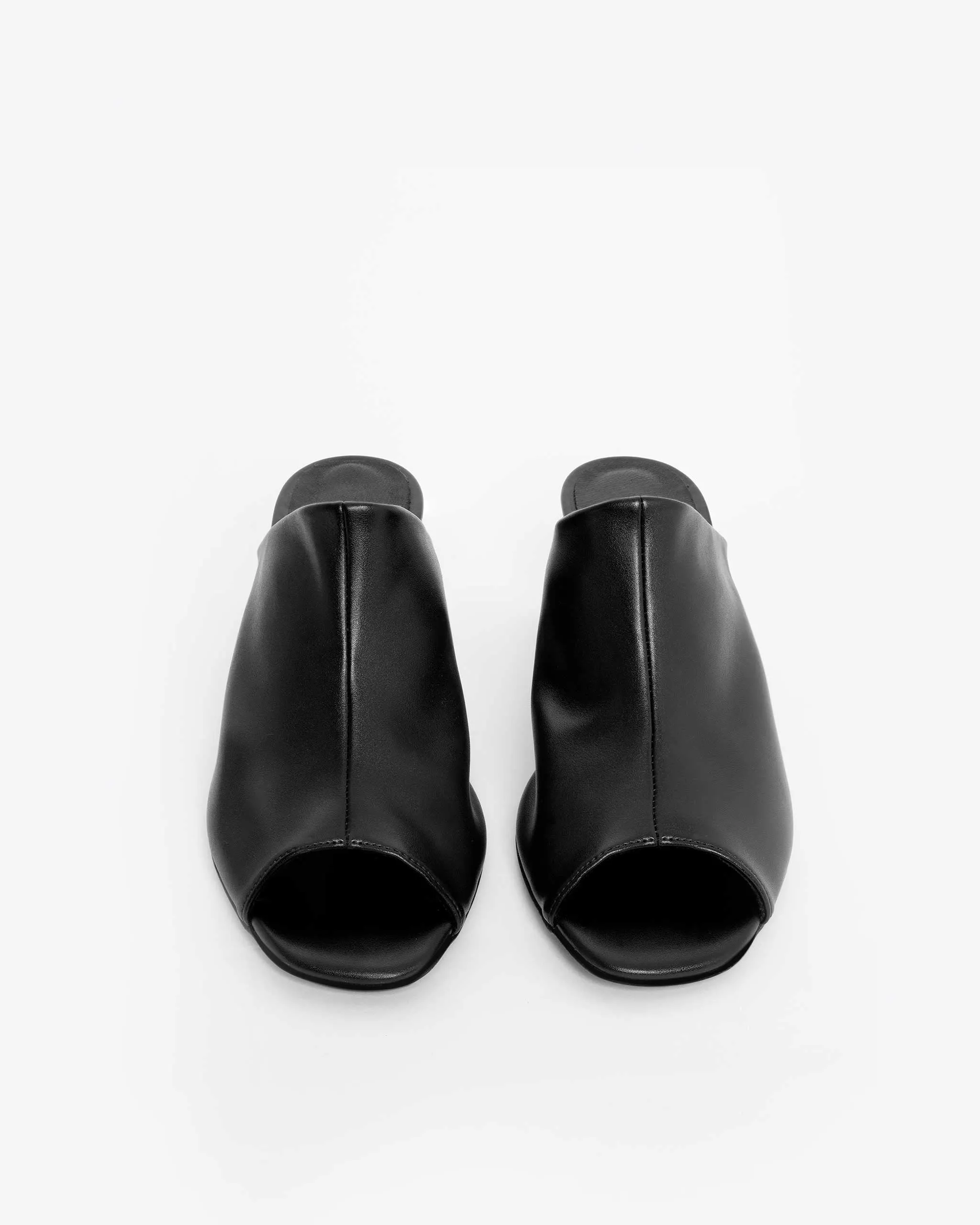 Slip On Italian Slip On Uptown Black Nopal cactus leather sandals