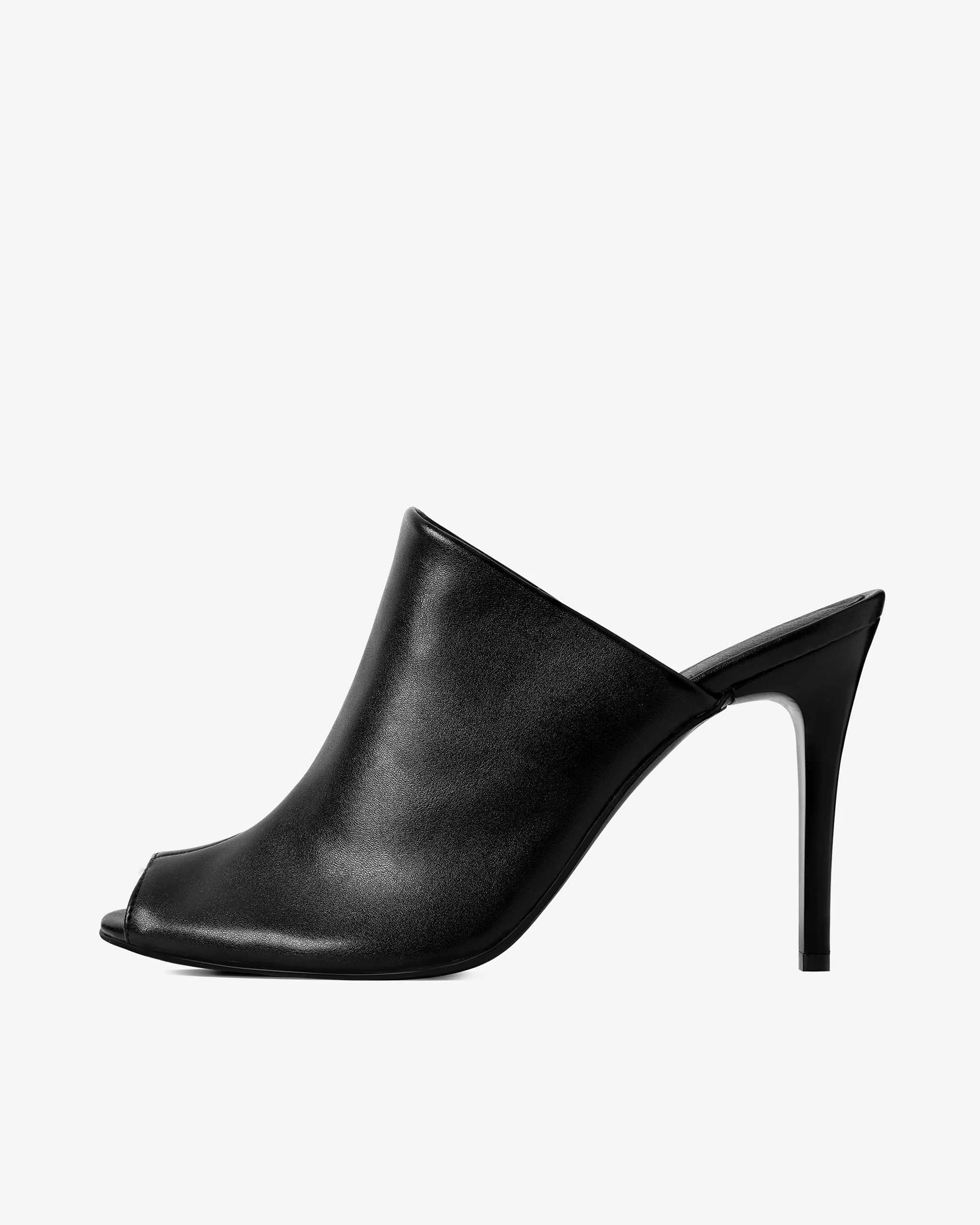 Urban Chic Black Nopal cactus leather sandals Gold Slip On Shoes