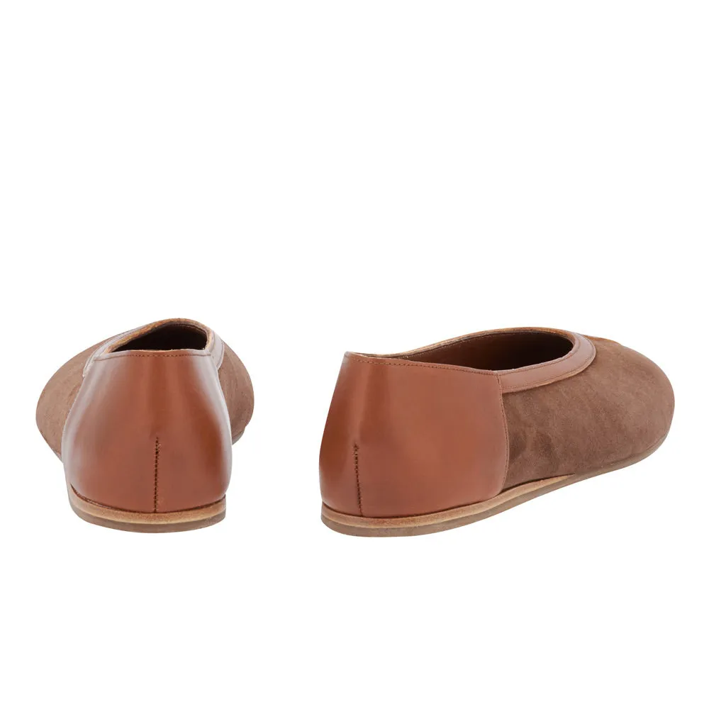 Aeropi Ballet Flat Brown/Cotto Porto Sandals Slides