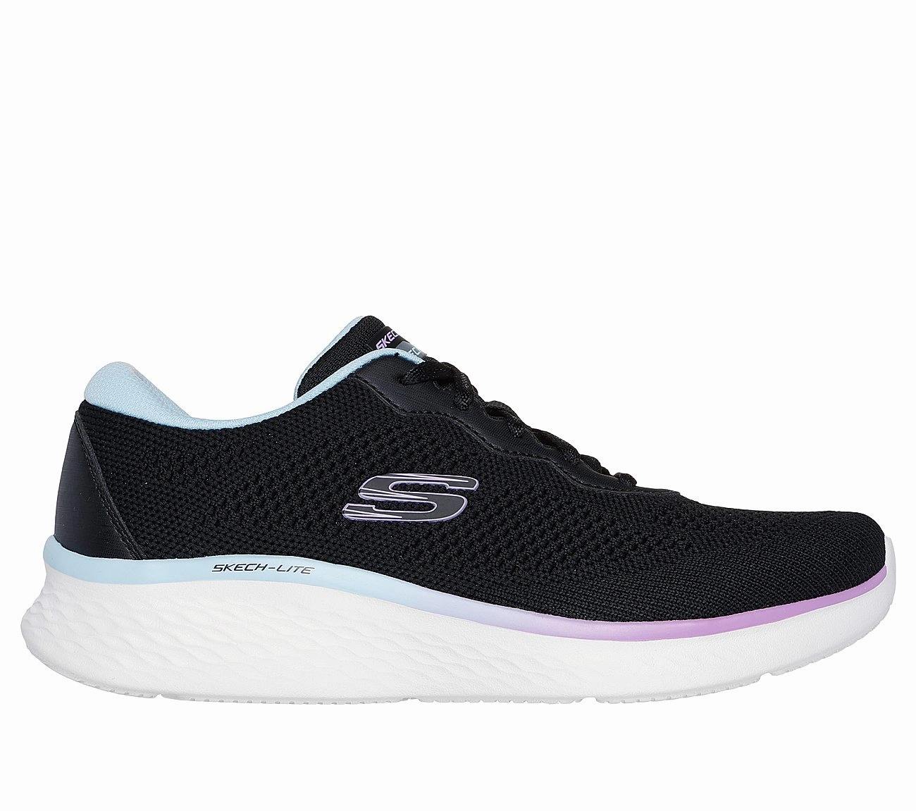 SKECH-LITE PRO - WARM GLOW - BLACK MULTI Flat Bottom Shoes For Running