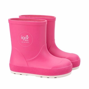 Igor Yogi Nautico Barefoot Rain Boots, Fucsia Ceramic Cowboy Boots