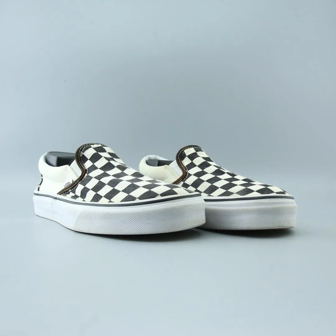 VANS CLASSIC CHECKERBOARD Western Slip Ons