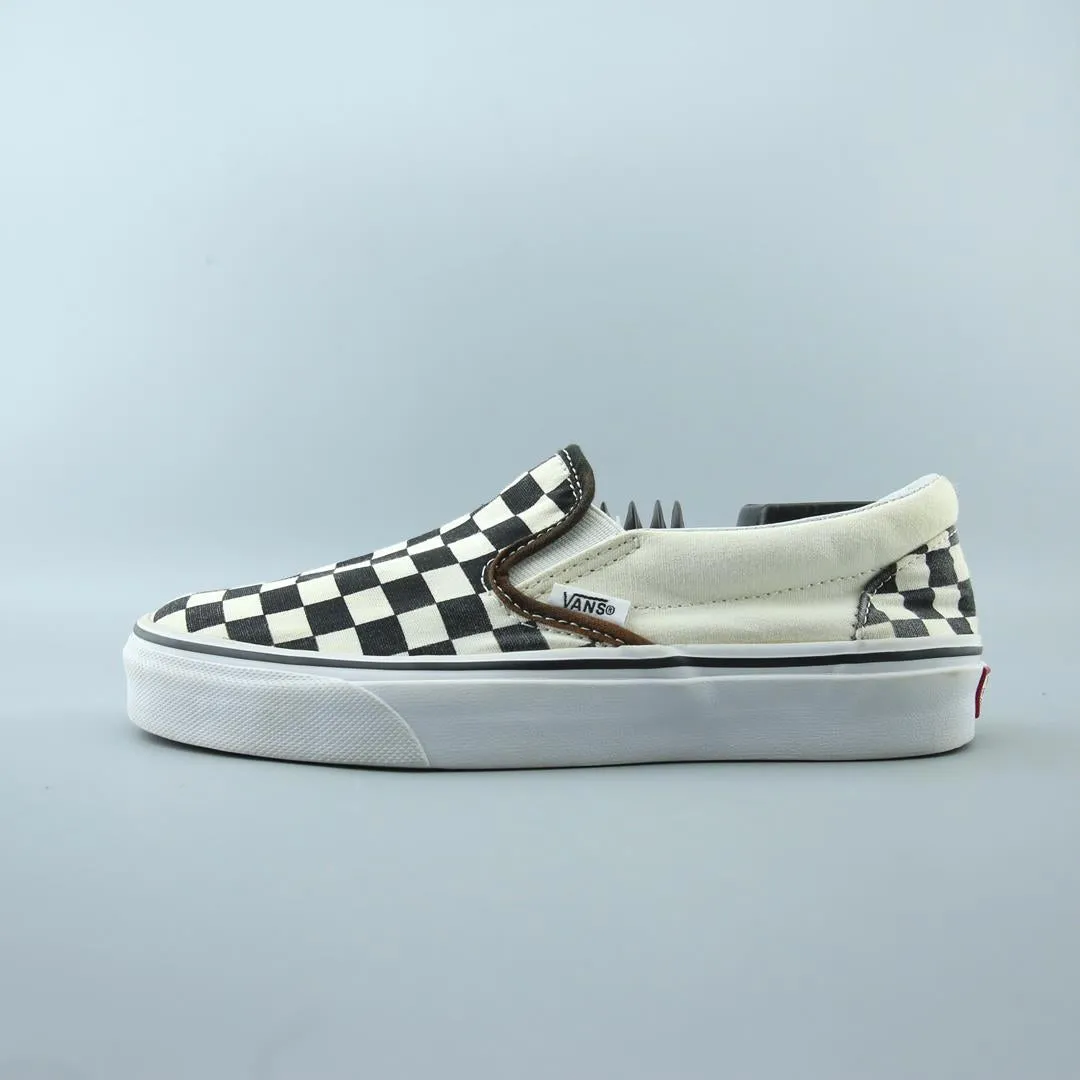 Ladies Slip On Flats VANS CLASSIC CHECKERBOARD