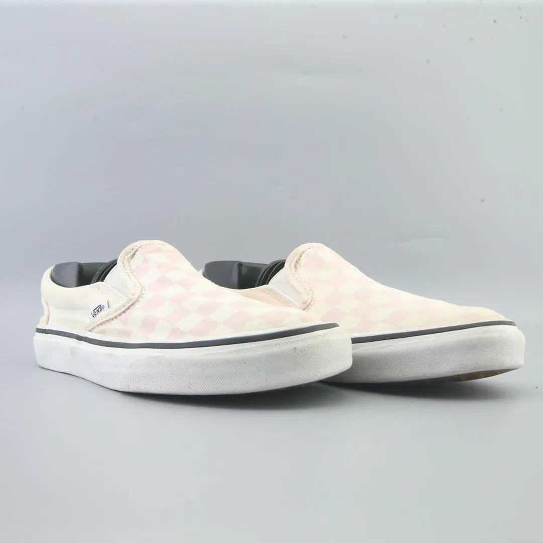 VANS CLASSIC  CHECKERBOARD Easy Street Slip On Shoes