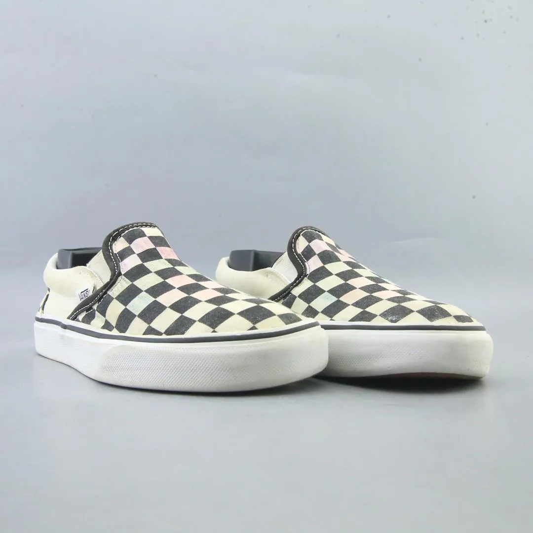 Slip-on Leather Shoes VANS CLASSIC CHECKERBOARD