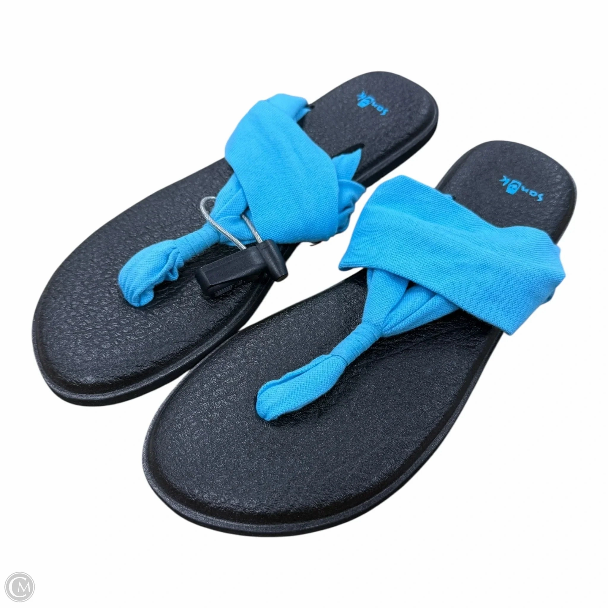 Flip Flops Light Up Sandals Flip Flops By Sanuk In Blue, Size: 10