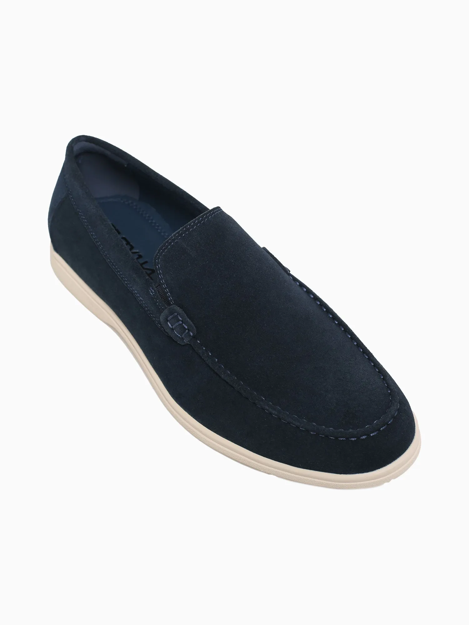 Viserys Navy Suede Alden Shoes Loafers