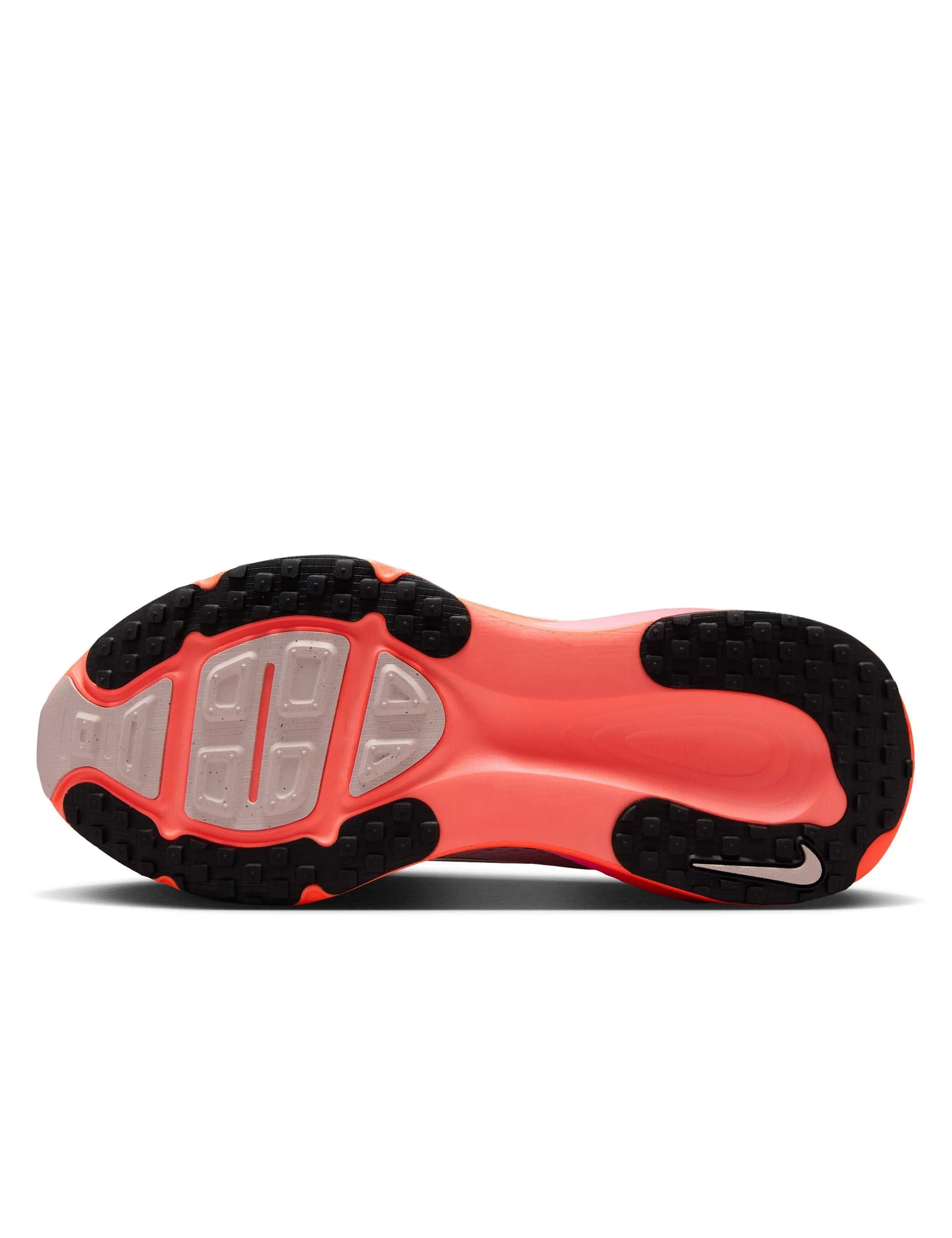 Purple Nike Athletic Shoes Vomero 18 Running Shoes - Atmosphere/Black/Bright Crimson