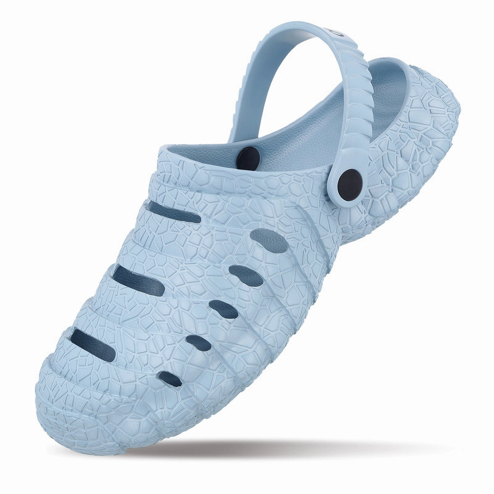 Extra Wide Slip On Boots Walkaroo Men's Clogs  - WC8761 Aqua