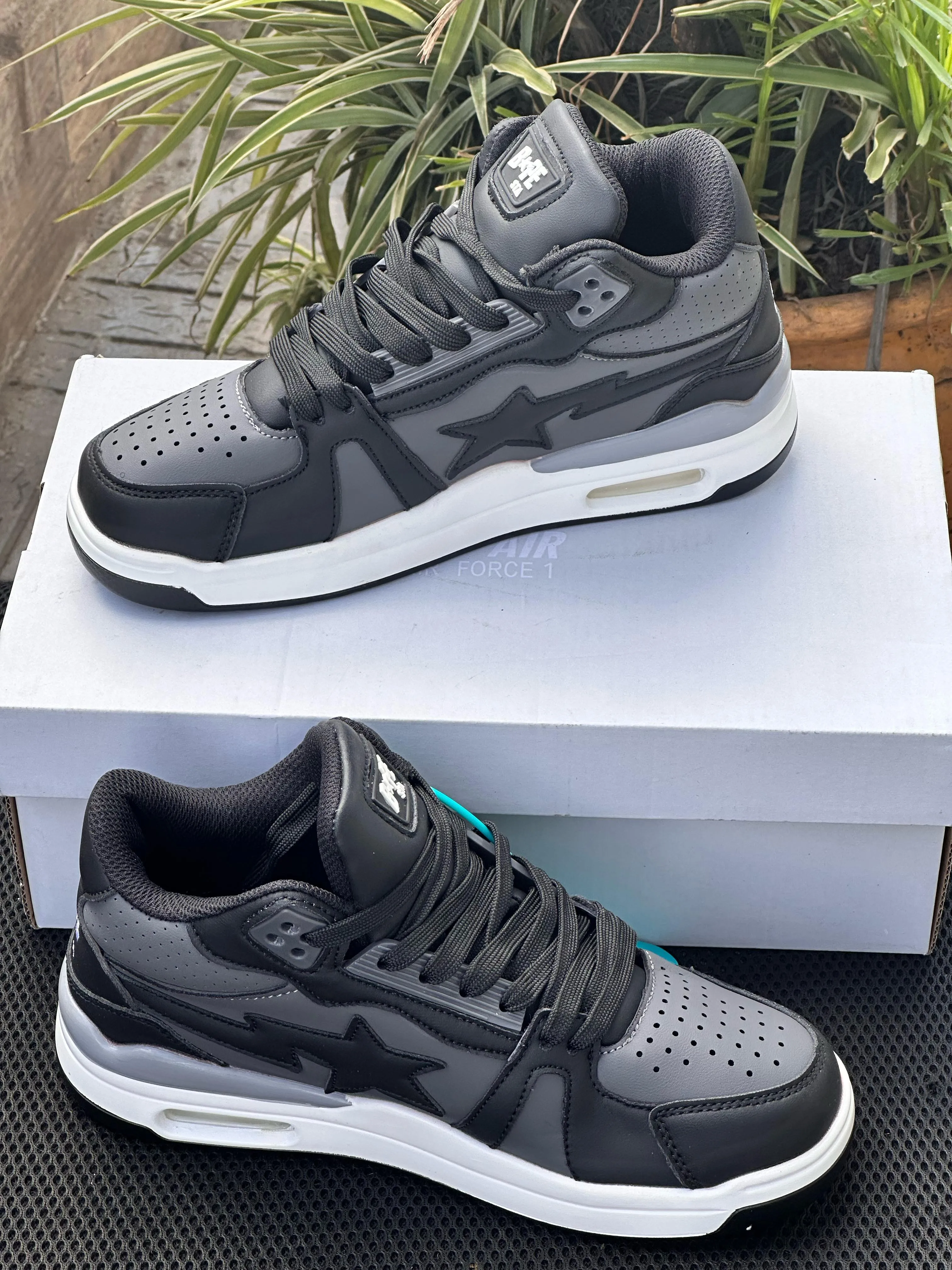 Insoles For Sneakers Bape sta High Cut - Black grey