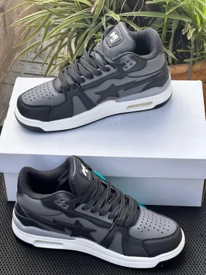 Bape sta High Cut - Black grey Easy Spirit Sneakers On Sale