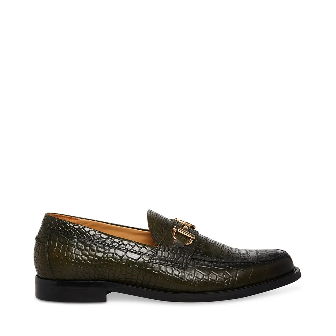 WALLACE GREEN CROCODILE - SM REBOOTED Gucci Slip On Loafers