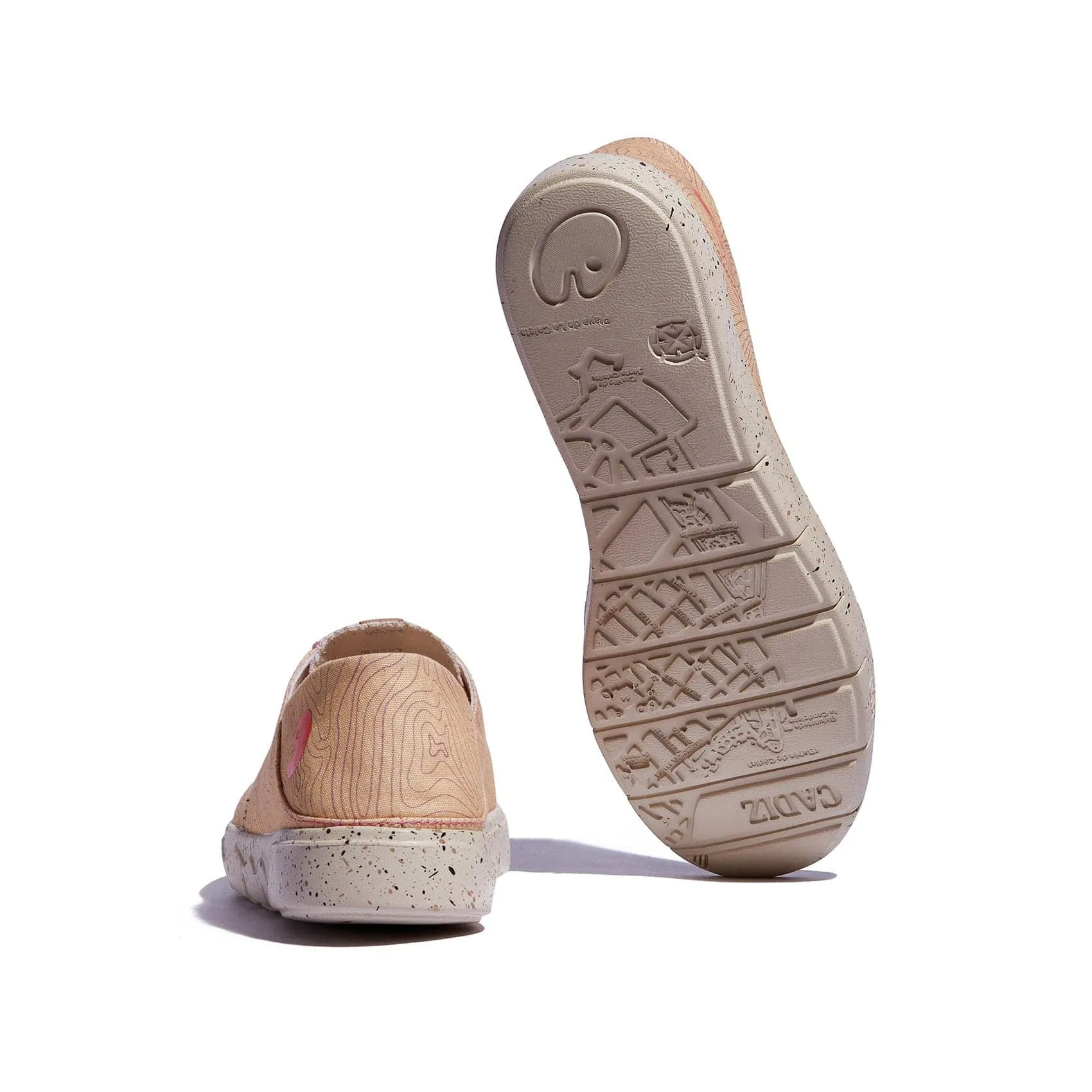 Shoe Trees For Sneakers Warm Yellow Cadiz VII Women